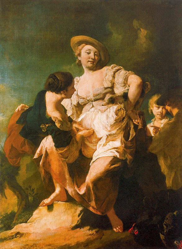 PIAZZETTA, Giovanni Battista The Fortune Teller oil painting picture